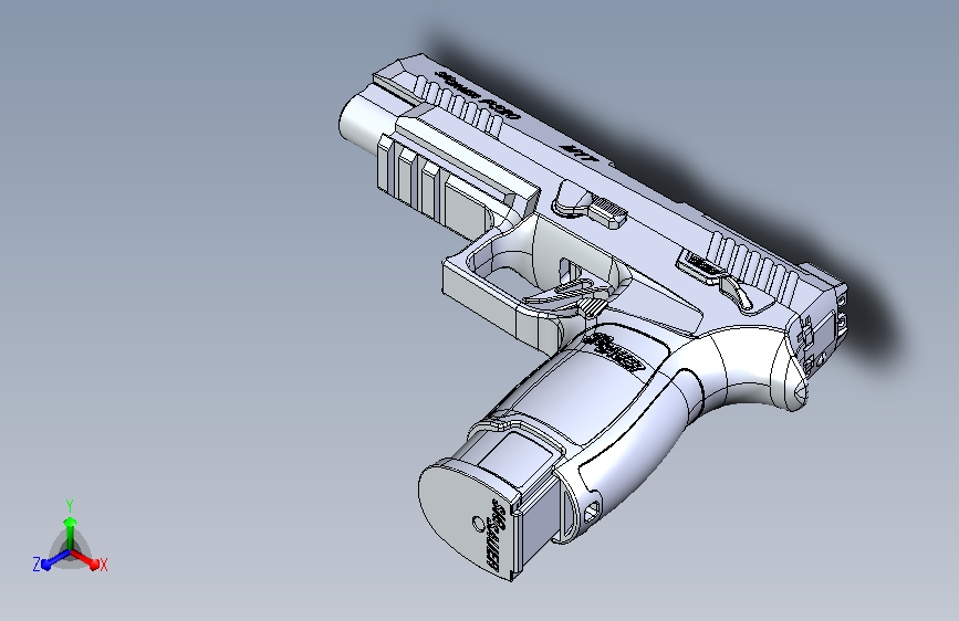 SIG&ndash;P320（M17）长弹匣版