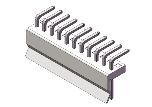195-JST接口-CH THRU (R)11PIN 3.96MM STEP