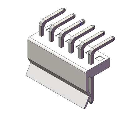 201-JST接口-CH THRU (R)6PIN 3.96MM STEP