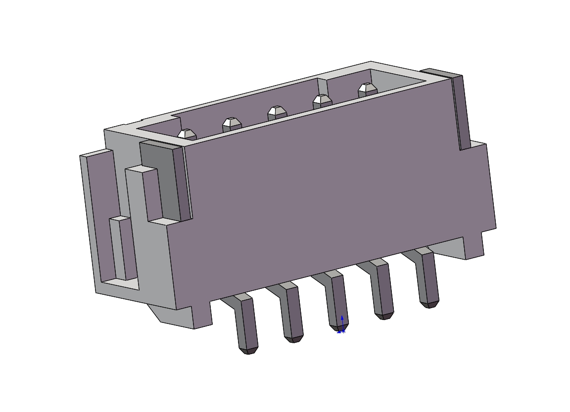 226-JST接口-PH SMD (R)5PIN 2.00MM STEP