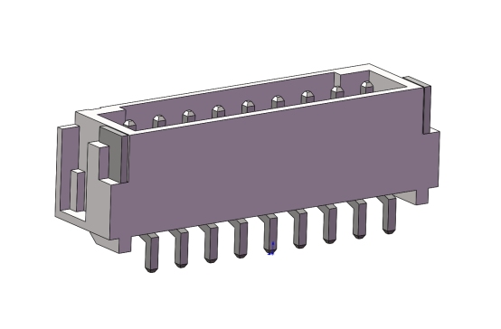 230-JST接口-PH SMD (R)9PIN 2.00MM STEP