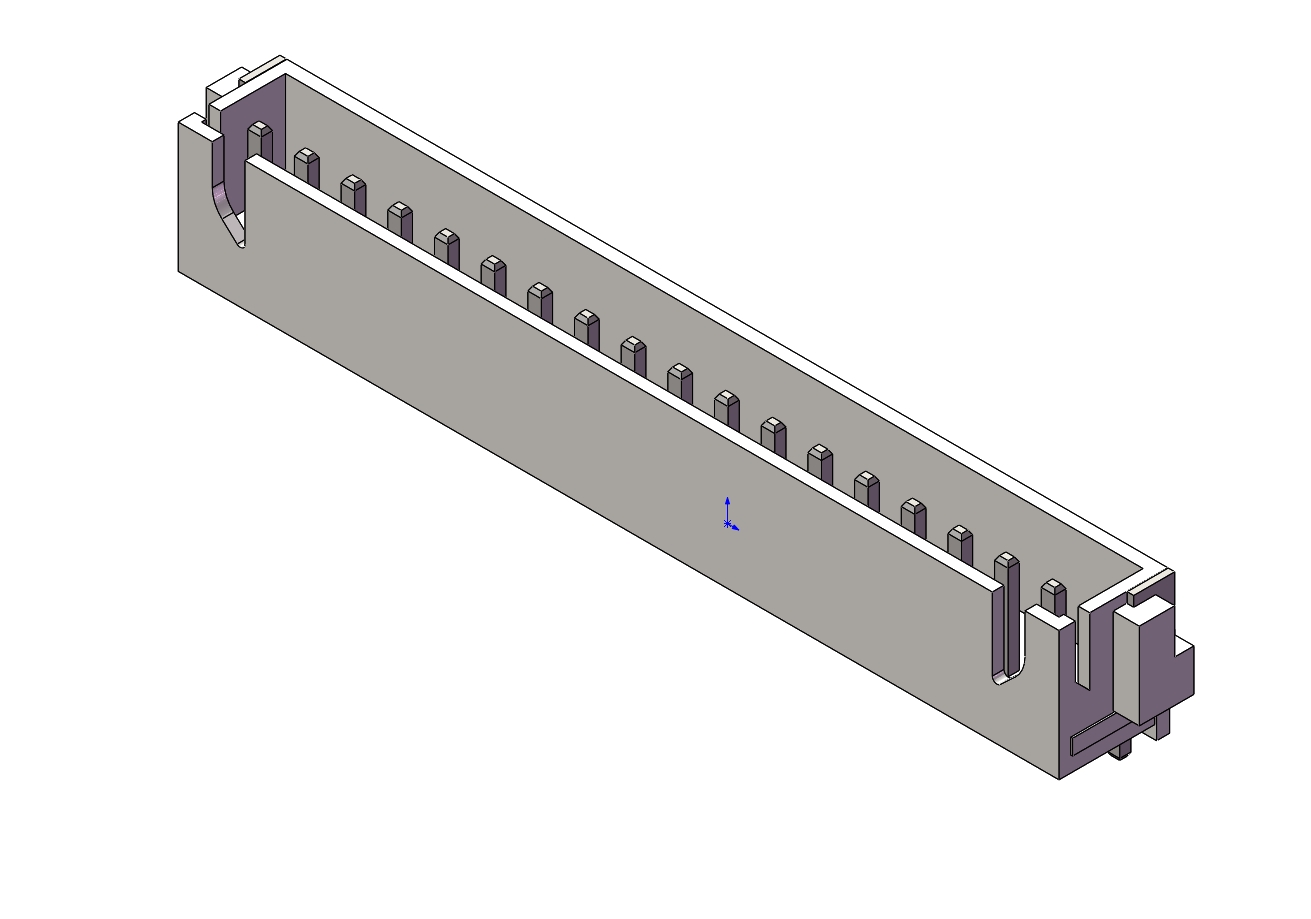 277-JST接口-XH SMD(R) 18PIN 2.54MM STEP
