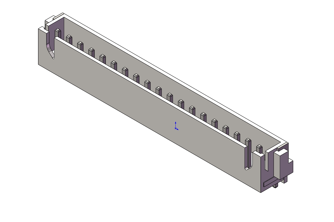 278-JST接口-XH SMD(R) 19PIN 2.54MM STEP