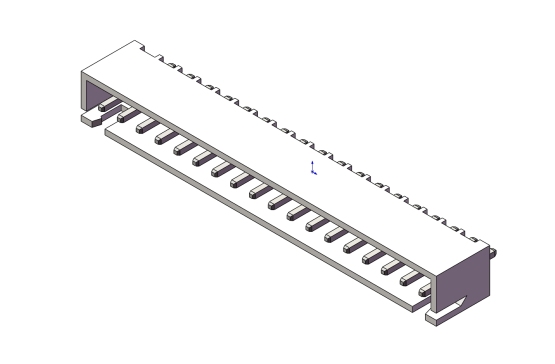 315-JST接口-XH THRU(V) 18PIN 2.54MM STEP