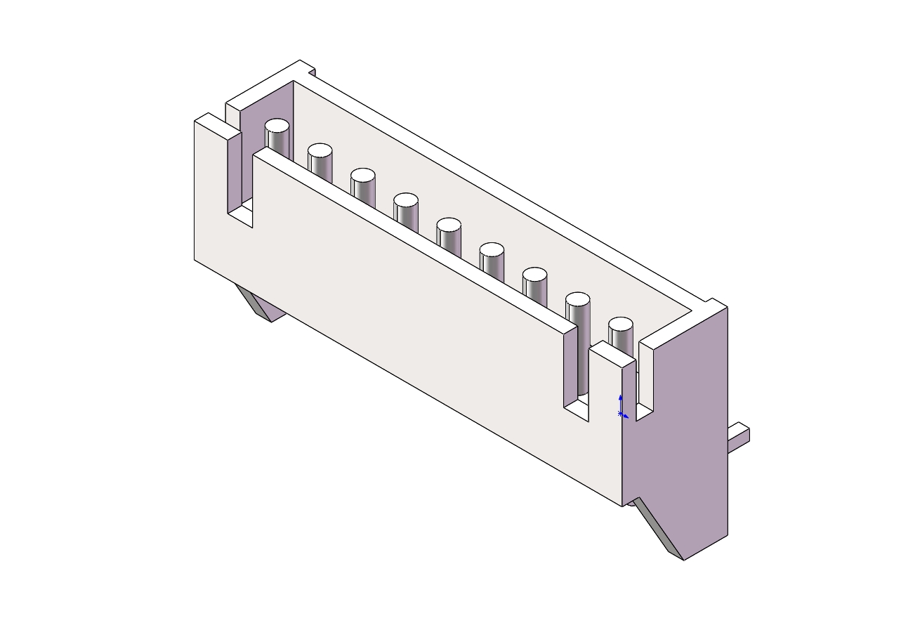 373-JST接口-XH-M90-09-PIN STEP
