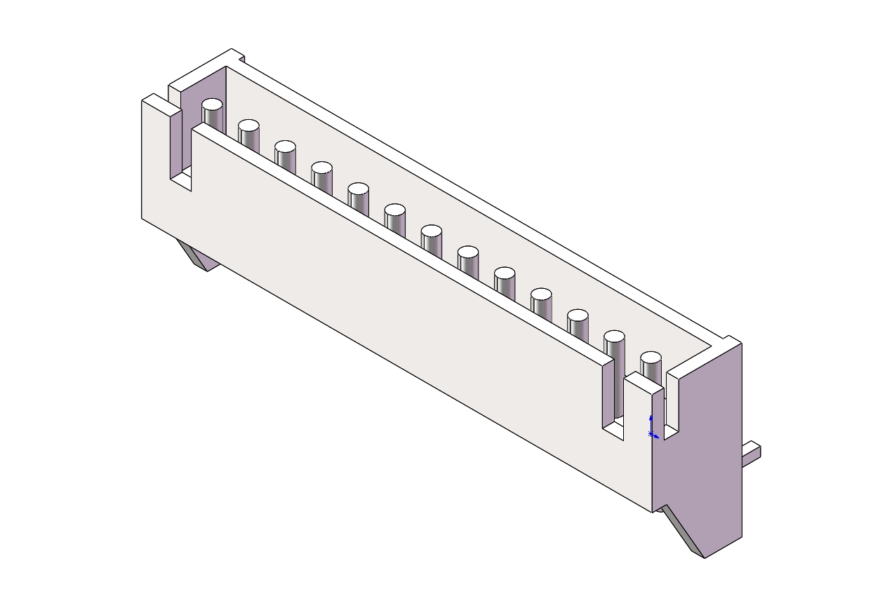 377-JST接口-XH-M90-13-PIN STEP