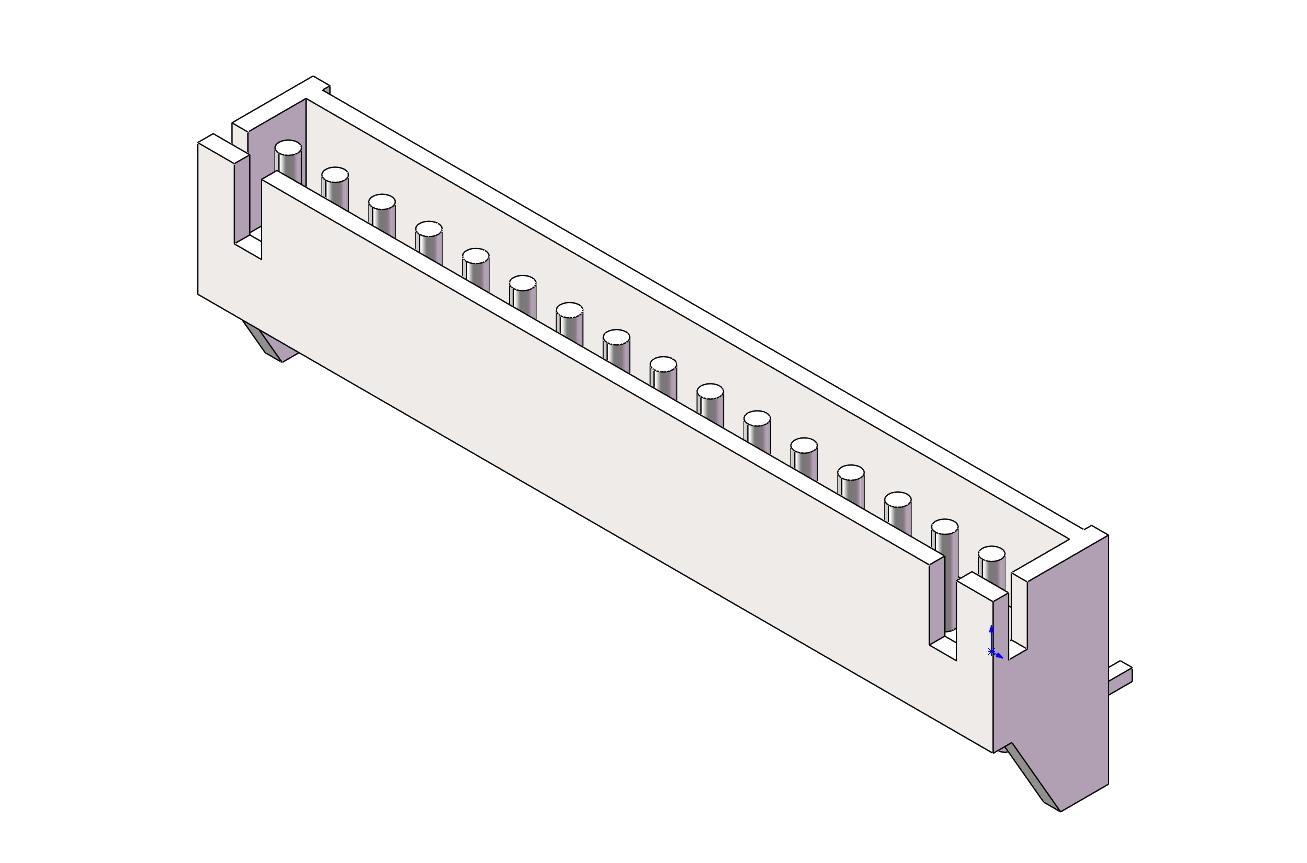 380-JST接口-XH-M90-16-PIN STEP