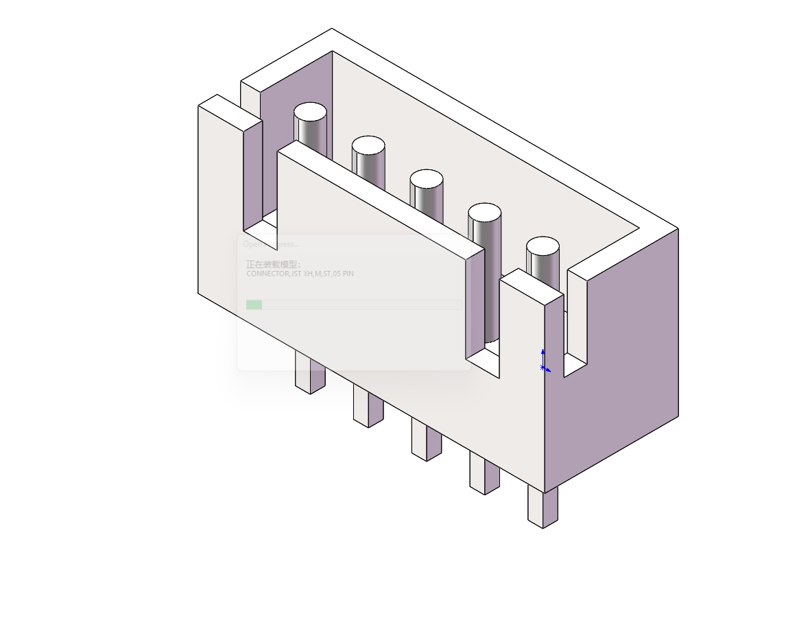 384-JST接口-XH-M-ST-05-PIN STEP