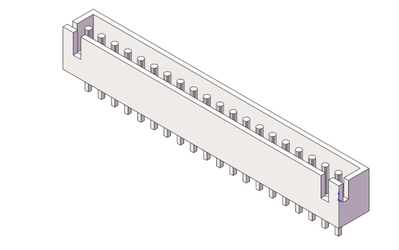 396-JST接口-XH-M-ST-20-PIN STEP