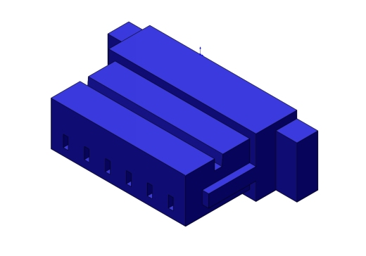 442-JST接口-SHR-06V-S-B STEP
