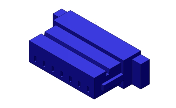 443-JST接口-SHR-07V-S-B STEP