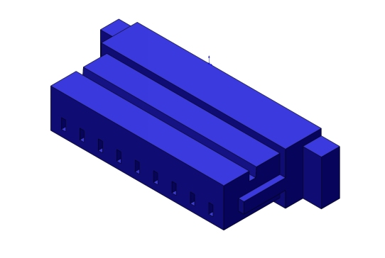 445-JST接口-SHR-09V-S-B STEP