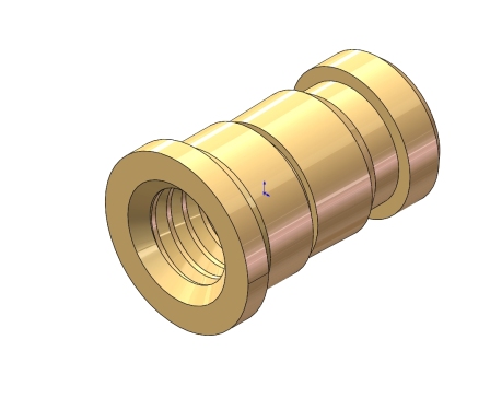052-黄铜嵌件-M6 F Insert  Rs 2040623 STEP