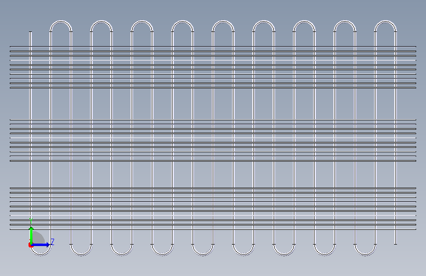 085-热交换器-CATIA 左侧视图