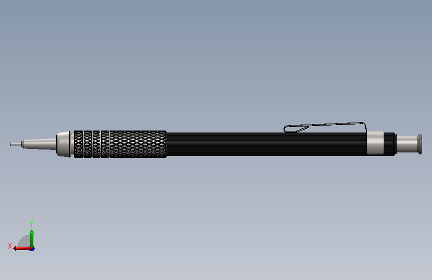 A2005434-Pentel Graph Gear 500 自动铅笔 背面视图