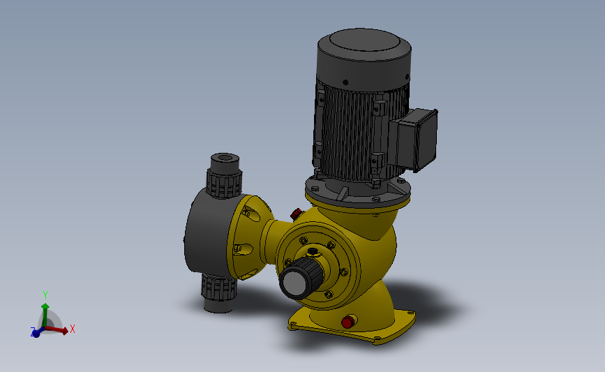 GB机械隔膜氟塑料计量泵[GM 1000／0.35]