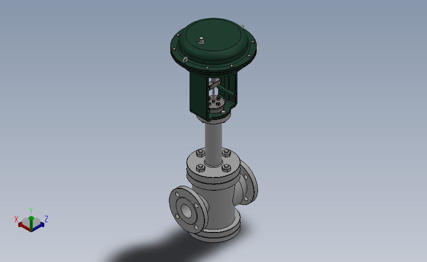 RV ZJHN精小型气动薄膜双座调节阀（常温型）[RVZJHN-16PB]通径50mm