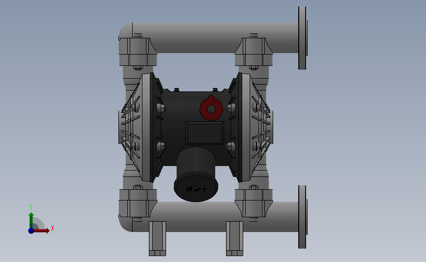 RV25气动隔膜泵（塑料）[RVA-72111-F]_SOLIDWORKS 2018_模型图纸下载 – 懒石网
