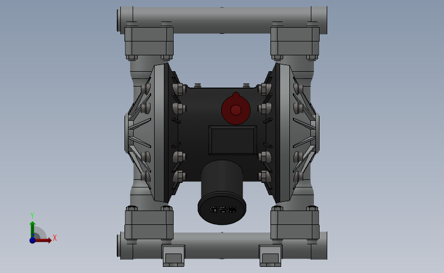 RV25气动隔膜泵（金属）[RVA-73121-T]_SOLIDWORKS 2018_模型图纸下载 – 懒石网