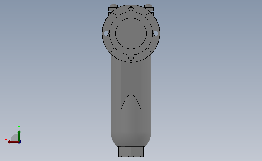 U型过滤器[U型过滤器]通径150_SOLIDWORKS 2018_模型图纸下载 – 懒石网