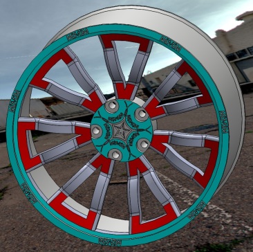A0009842-V7 RIM 轮毂