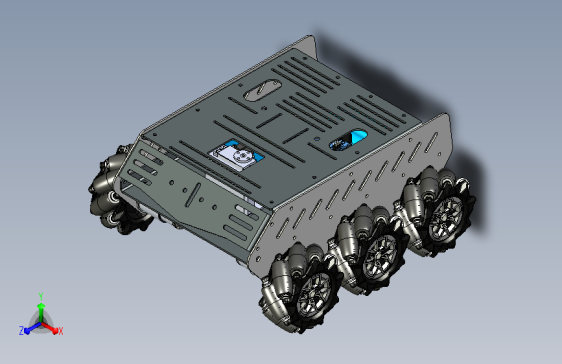 A0009919-六轮车全向车模型