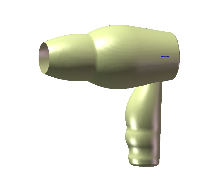 003-吹风机-CATIA