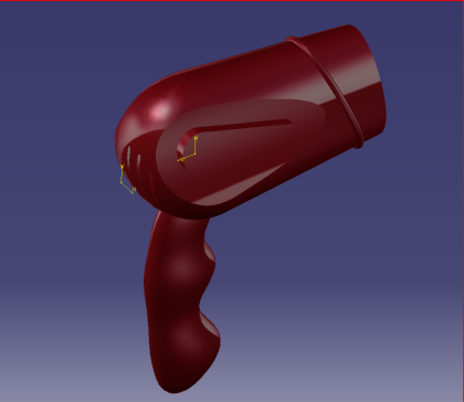 011-吹风机-CATIA