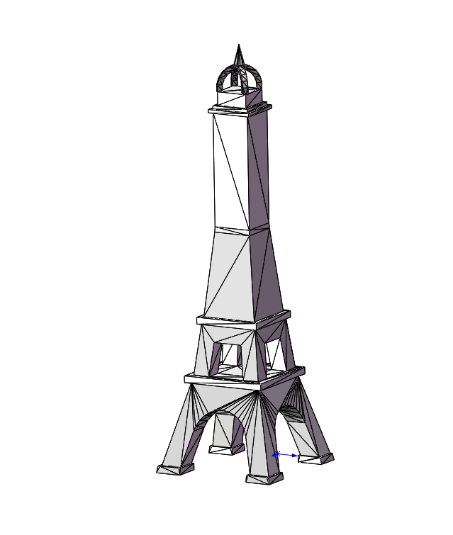 004-埃菲尔铁塔-CATIA