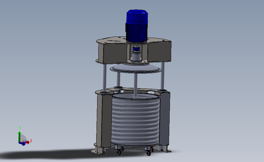 1吨真空加热器混合器