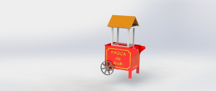 爆米花车