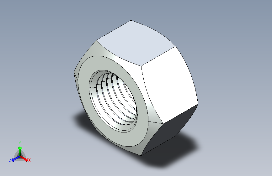 链轮内齿轮连接螺母GB_FASTENER_NUT_SNAB1 M5-S.prt