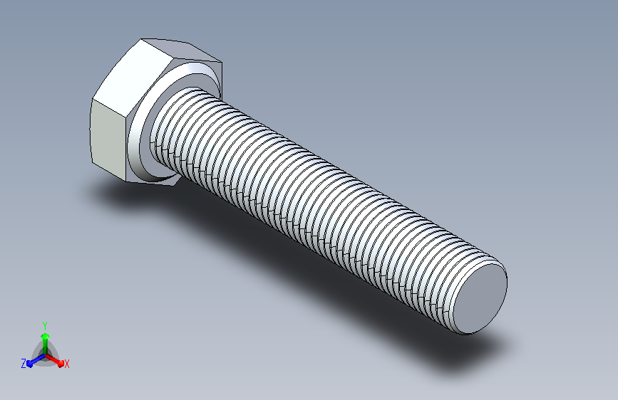 链轮内齿轮连接螺栓GB_FASTENER_BOLT_HHBFTC M5X25-S.prt