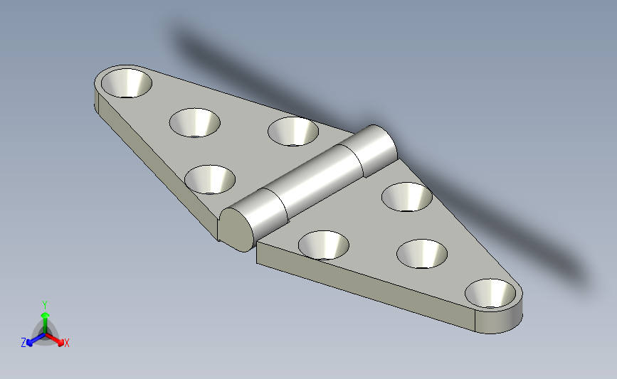 C系列螺钉安装型外露式重型合页[PDHSC]