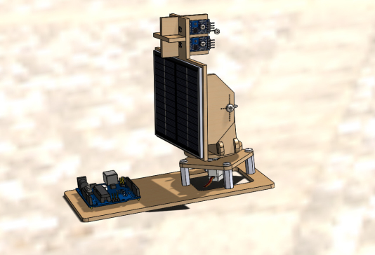 arduino太阳能跟踪器