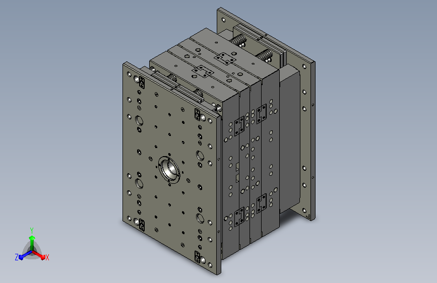 H0007520-双马桶盖模具设计