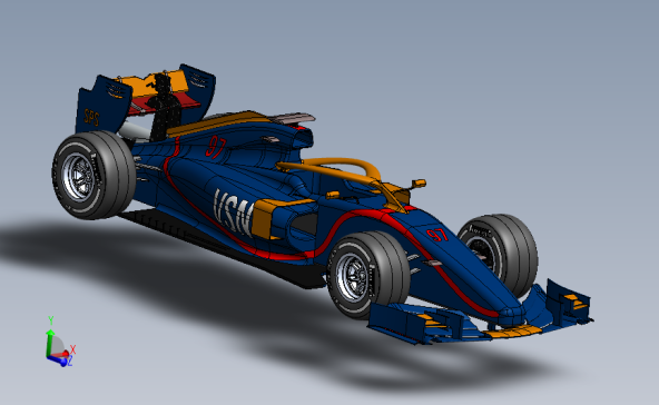 2019 年梅赛德斯 AMG W10  F1方程式赛车