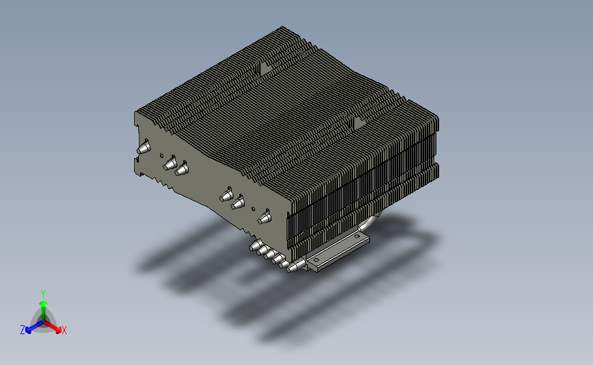 NH-C14s 散热器GPU&CPU散热器带热管低热阻散热器