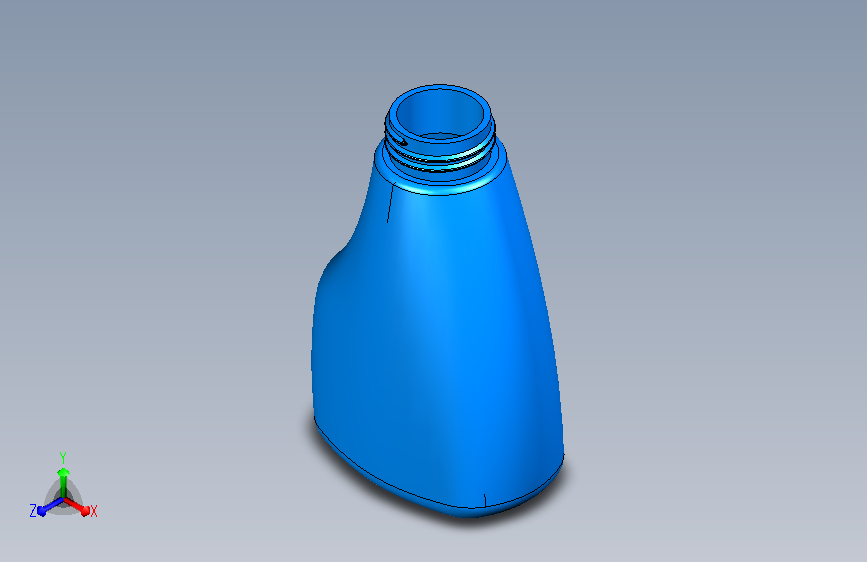 A0010019-塑料罐 3D 模型