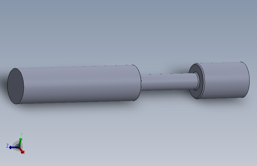 Main Housing Shaft.SLDPRT_主壳体轴