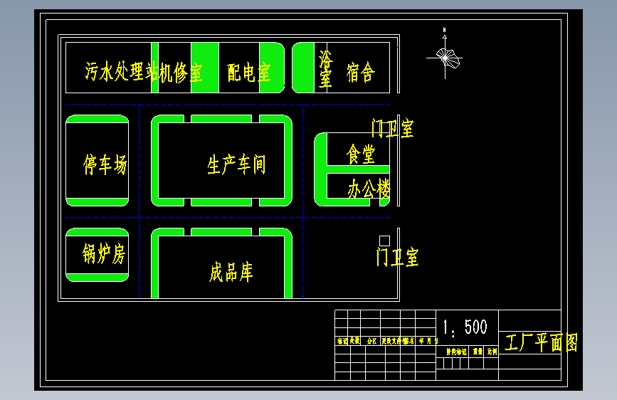 年产30000吨碳酸饮料加工生产设计+说明书 主视图
