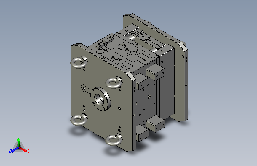 H0007565-灯具外壳模具设计