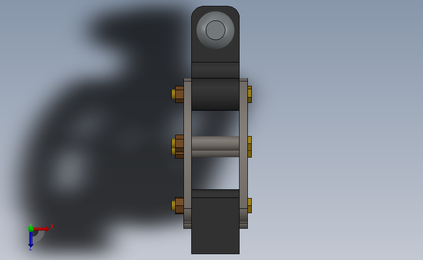 挂钩移动拖车的解决方案_SOLIDWORKS 2019_模型图纸下载 – 懒石网