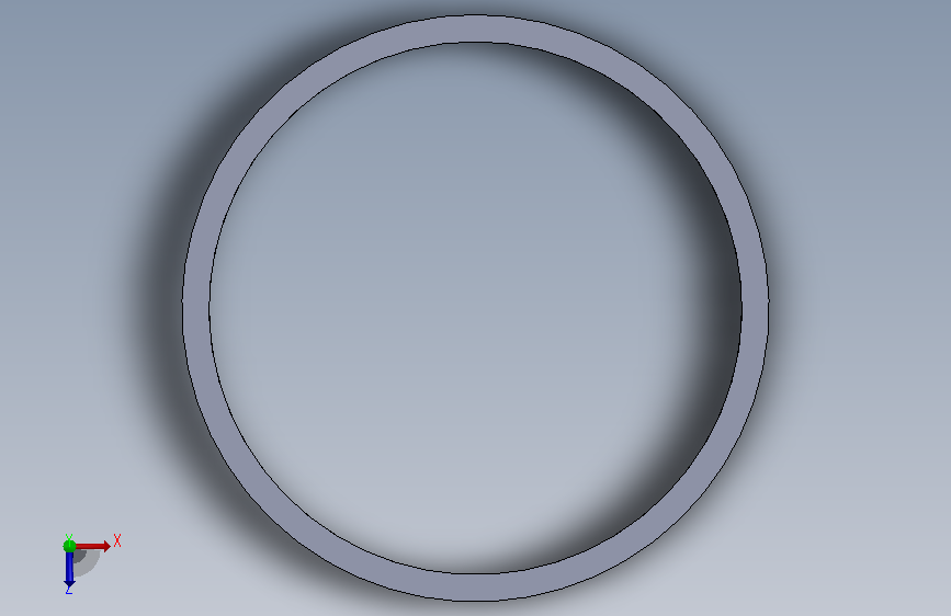 valve seat.SLDPRT_1_阀座_1 俯视图