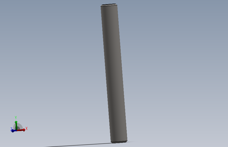 22. Cylinder Rod.SLDPRT_第22项。液压缸杆