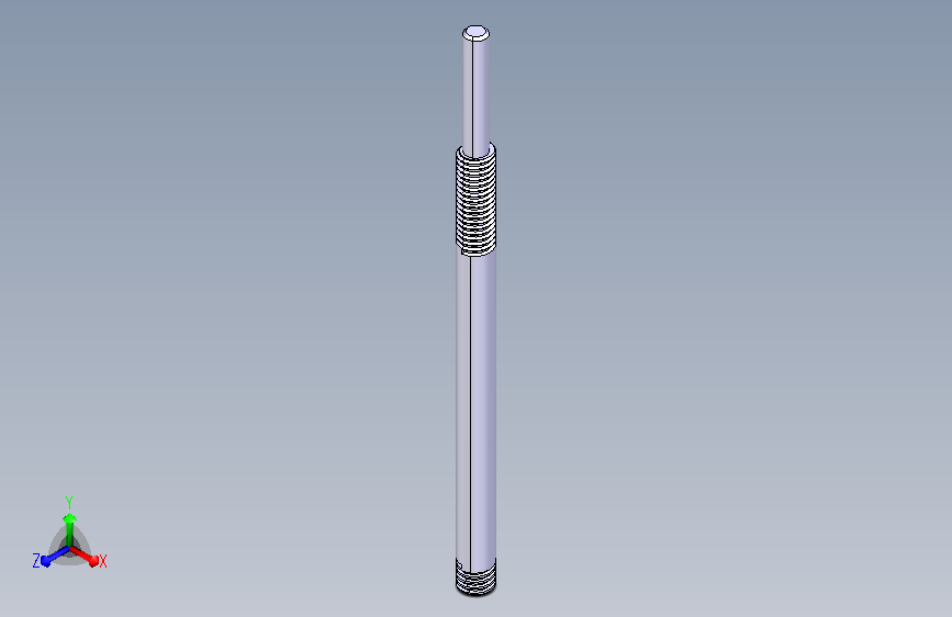 33.SLIDE VALVE STEM.CATPart_33. 滑阀杆.CATPart