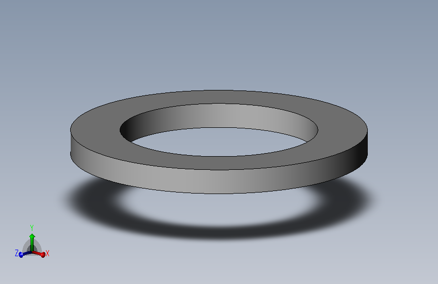 3088A106_1008-1010 Carbon Steel Ring Shims.SLDPRT_3088A106_1008-1010 碳钢环垫片