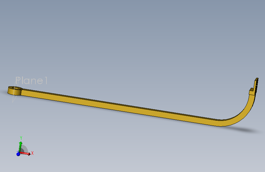 CRE-Yoke arm.SLDPRT_CRE-方向舵臂