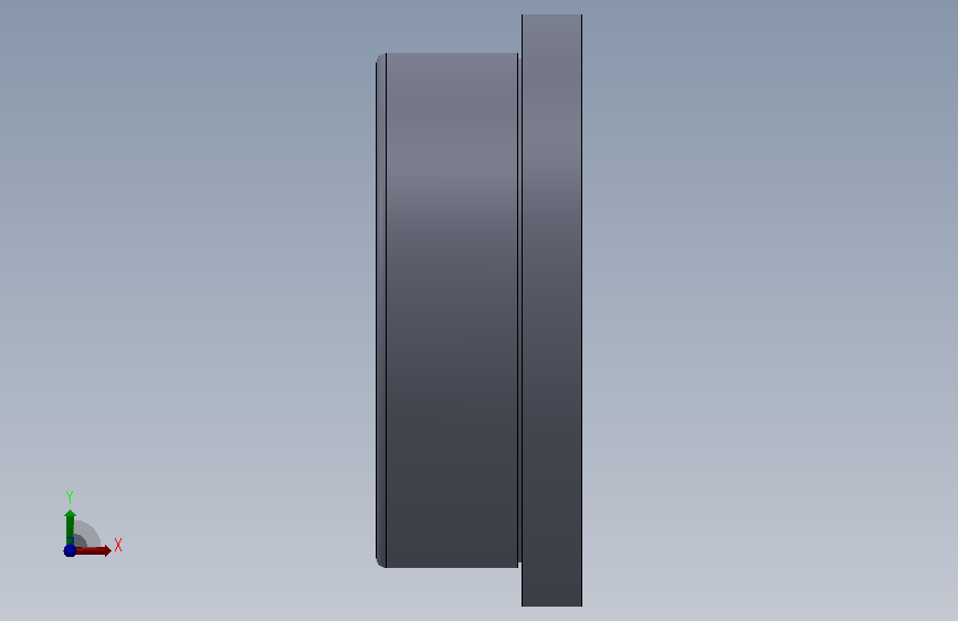 DMB 29 Bearing.SLDPRT_DMB 29轴承 正面视图
