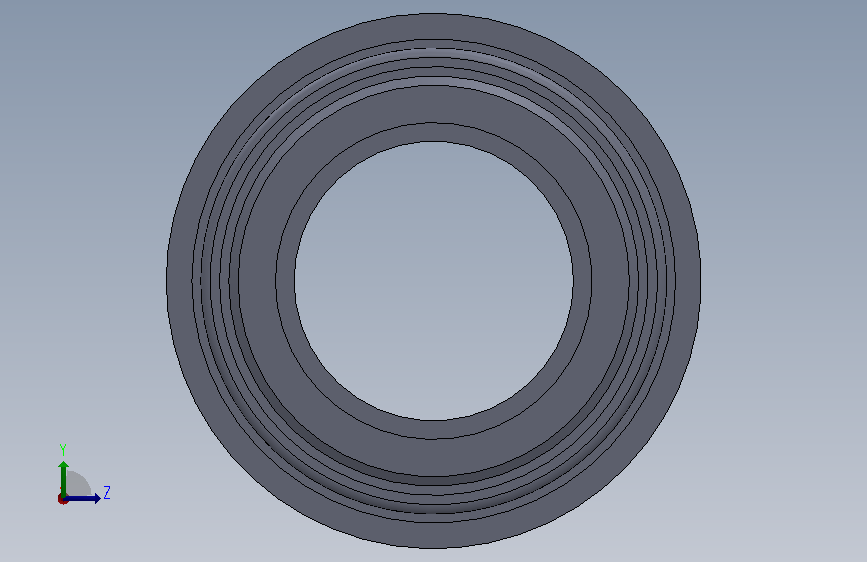 DMB 29 Bearing.SLDPRT_DMB 29轴承 左侧视图